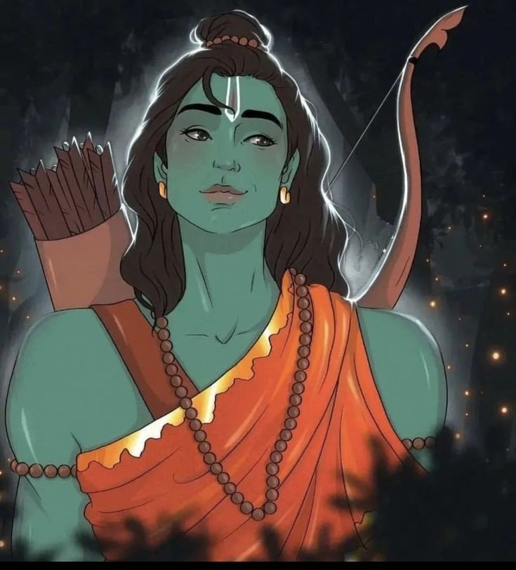 Jai Shree Ram DP art