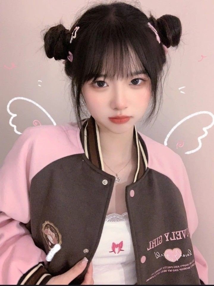 Korean girl selfie DP