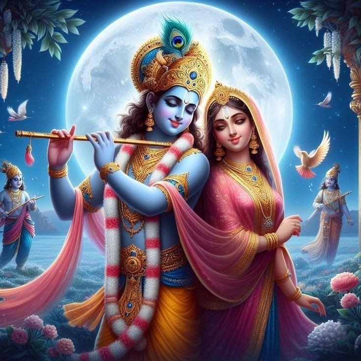 Radha Krishna DP aesthetic