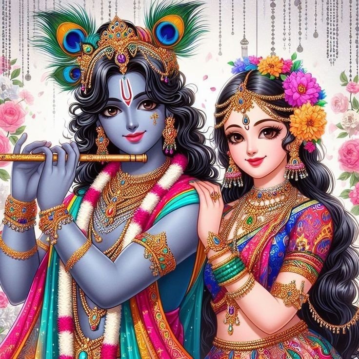 Radha Krishna DP for Instagram