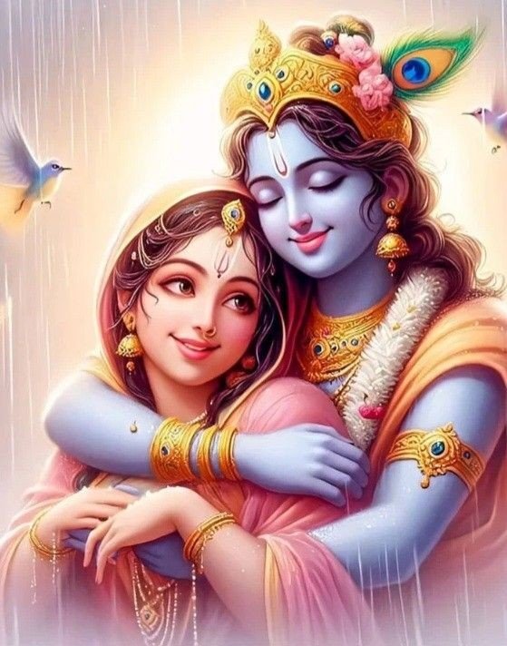 Radha Krishna artwork DP