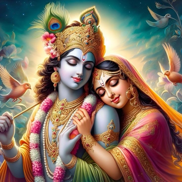 Radha Krishna photo status