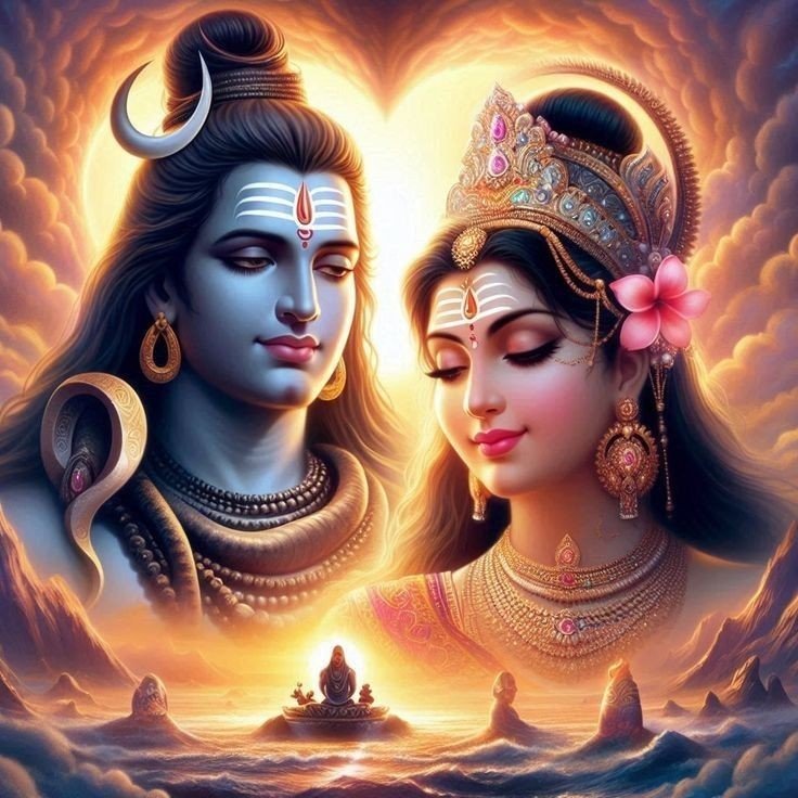 Shiv Parvati spiritual photos