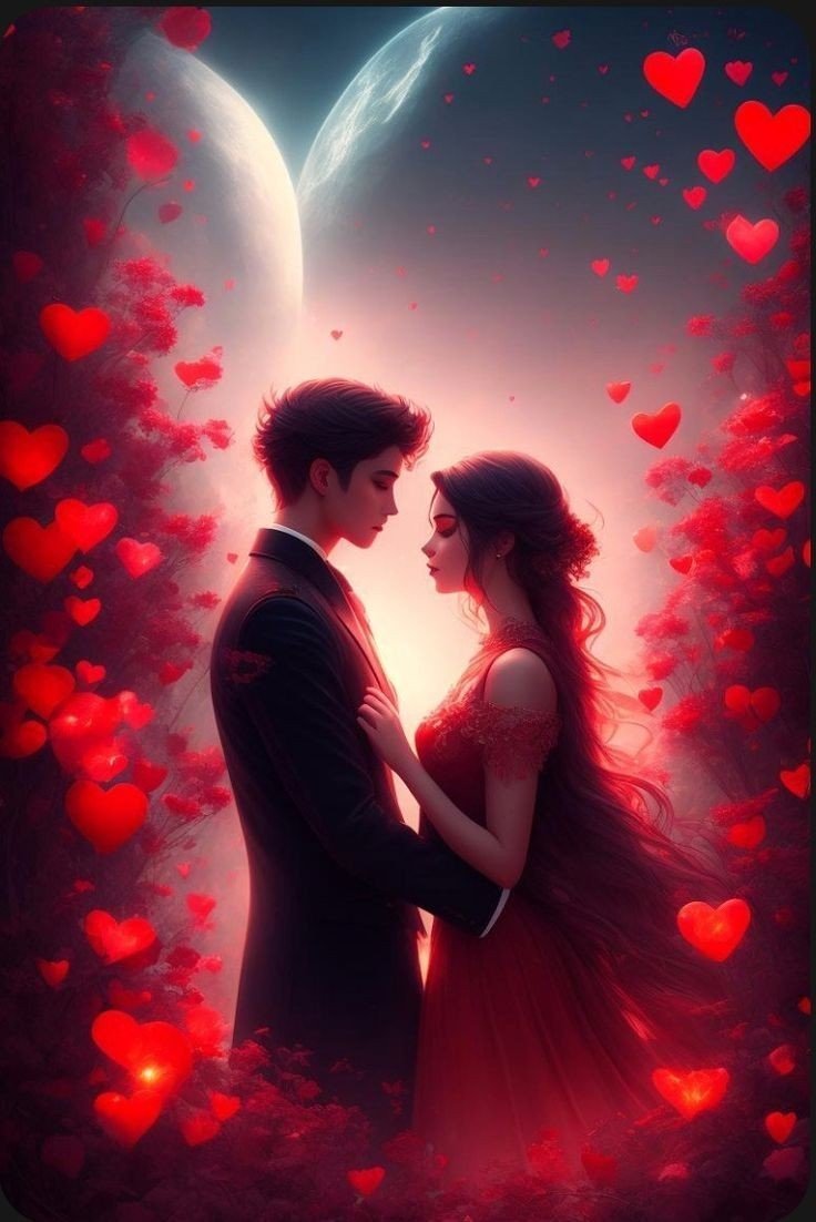 romantic couple profile picture