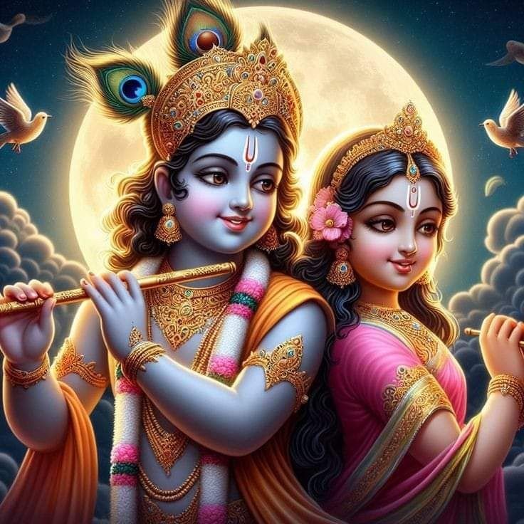 romantic radha krishna images
