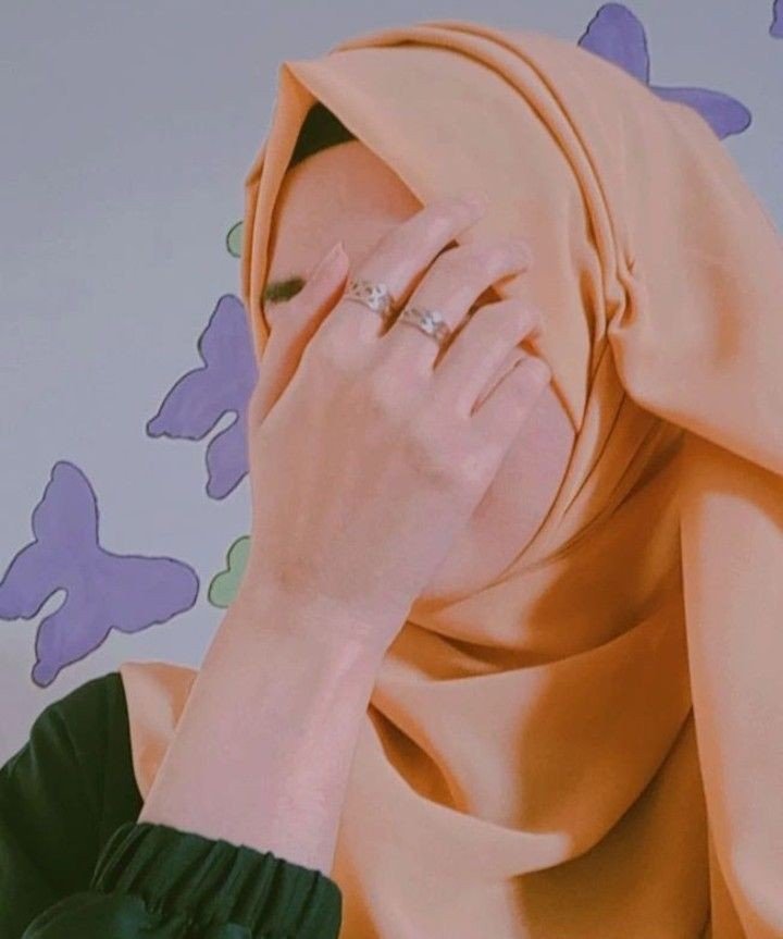 simple hijab girl DP