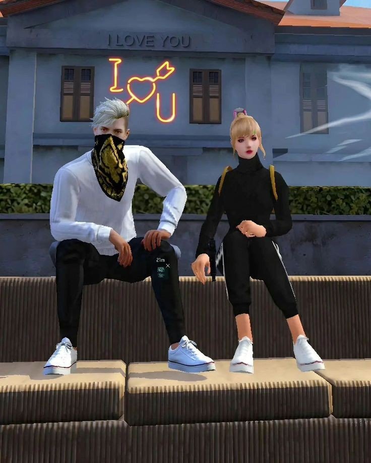 stylish Free Fire DP