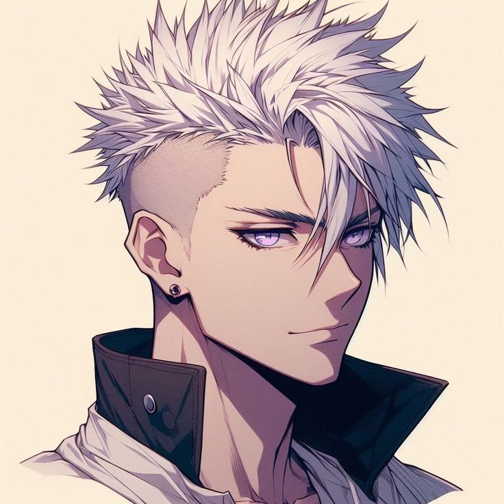 trendy anime boy photo